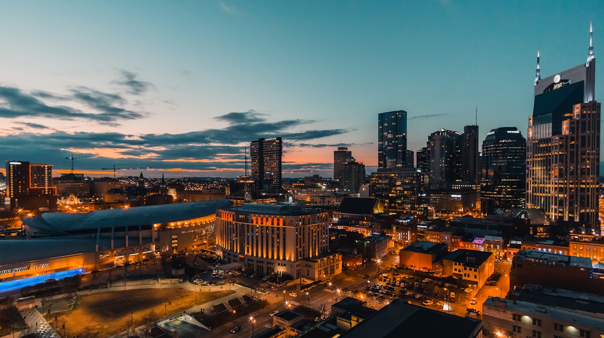 Nashville skyline neighborhoods